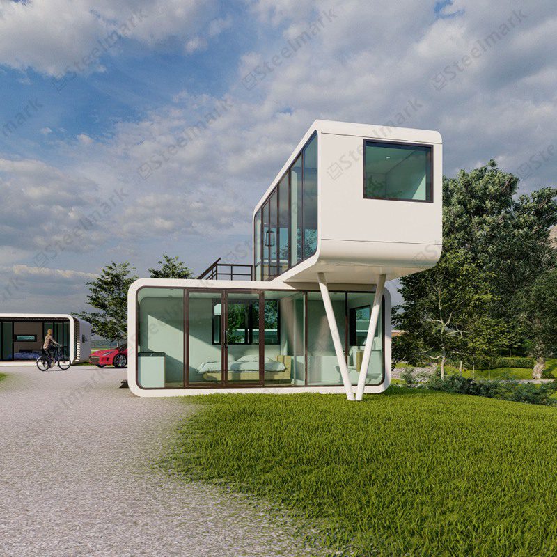 Guose-p19  cabin house glamping pod cabin prefabricated house
