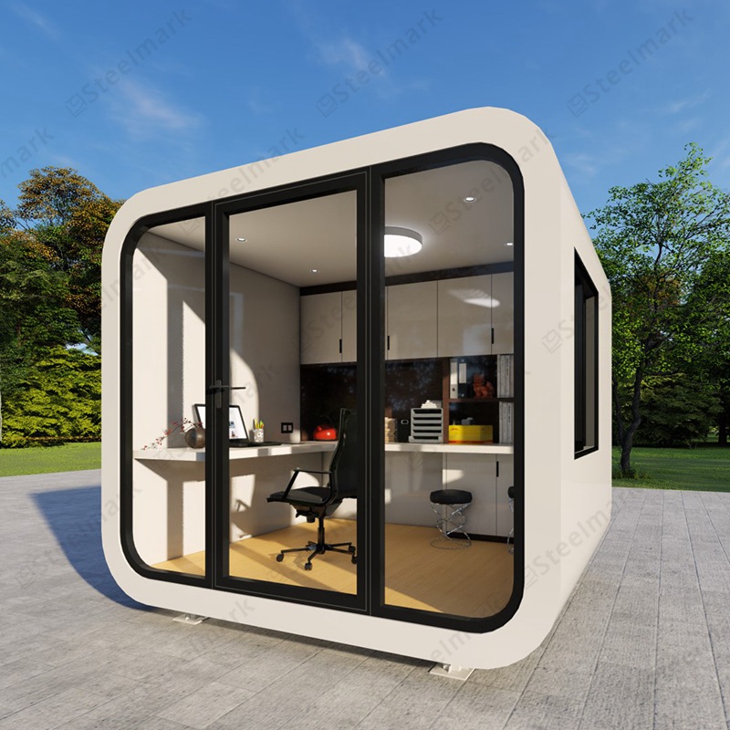 Guose-p11  prefabricated house apple cabin backyard office pod