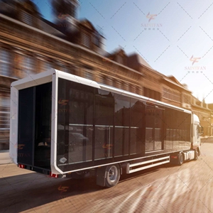 Guose-E01 Office retractable house shipping container Prefabricated house portable retractable container