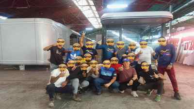 Our expatriate engineers guide the installation in South America