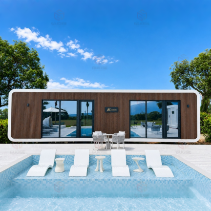 Luxury Pod Home with Intelligent Control for Hotel Accommodation and Urban Living