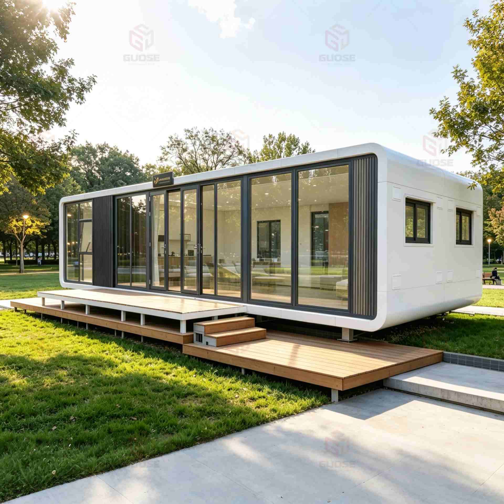 Customizable Smart Capsule House Flexible Pod Home with Modular Design for Hotel Chain and Branded Accommodation